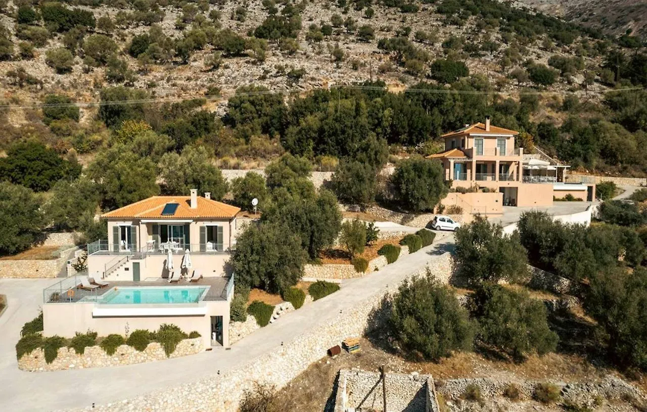 Delightful Kefalonia Villa - 2 Bedrooms - Villa Olive Grove - Private Pool And Phenomenal Sea Views - Agia Efimia Ferendinata Greece