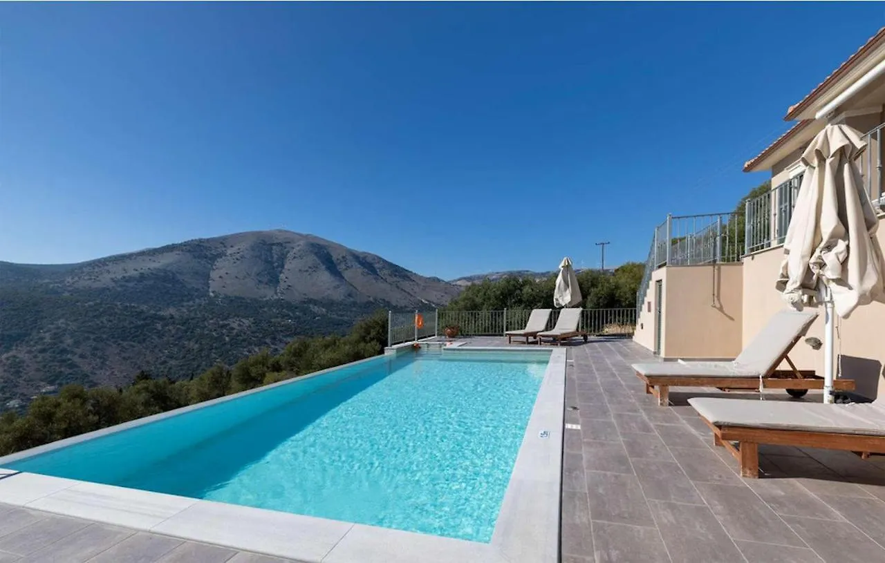 Delightful Kefalonia Villa - 2 Bedrooms - Villa Olive Grove - Private Pool And Phenomenal Sea Views - Agia Efimia Ferendinata 0*,